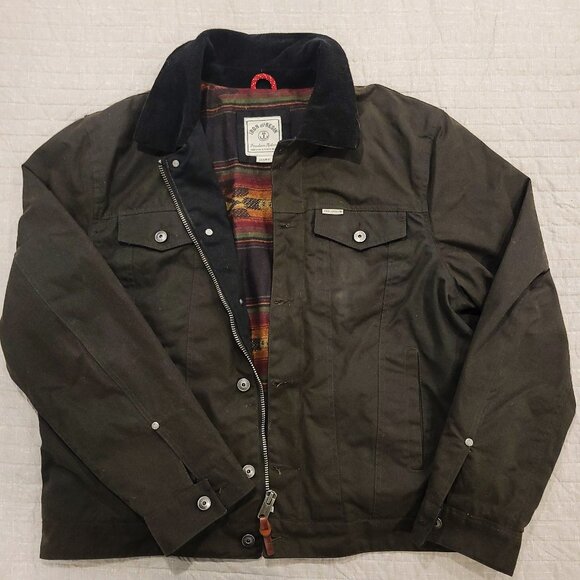 Iron and Resin, Scout Jacket - Halley Stevensons Waxed Canvas, Vintage Black - Picture 3 of 14